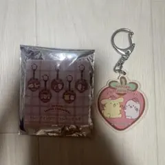 しろたん サンリオコラボ アクリルキーホルダー ポムポムプリン