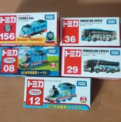 トミカ きかんしゃトーマス 5台セットのサムネイル