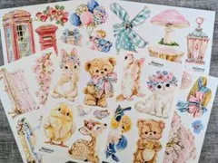 海外ステッカー ★装飾ステッカー★ 【M-62】 韓国作家様　おすそ分け