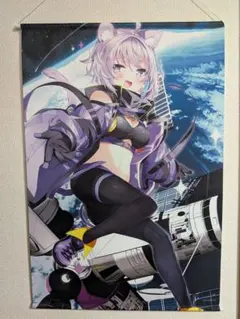 VTuber ホロライブ 猫又おかゆ タペストリー