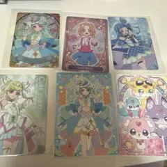 名探偵プリキュア キミとアイドルプリキュア カード 6点セット