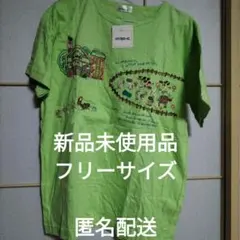 値下げ　新品　NYSC-K グリーン Tシャツ Fサイズ