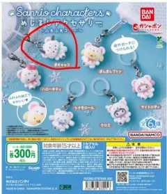 【ポチャッコ】めじるしアクセサリー サンリオキャラクターズ ～ふわふわスノー～