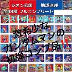 75⭐️ラスト 【ジオン公国軍 地球連邦軍 全48種フルコンプ】ガンダムマン
