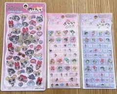 ★p様専用★【正規品】パワパフシール 3シートセット、パワパフ前髪クリップ