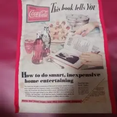 訳あり　クラシックアート　コカ・コーラ　トートバッグ