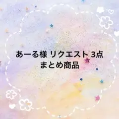 あーる様 リクエスト 3点 まとめ商品