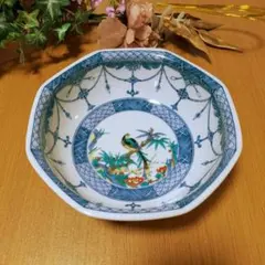 九谷焼】10号盛皿(32cm) 古九谷 松月 花鳥 | Mercari