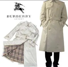 Burberrys トレンチコート ミントグリーン ノバチェック ベルト 英国製