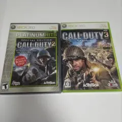 XBOX360 CallofDuty2 海外版　コールオブデューティ3 日本語版