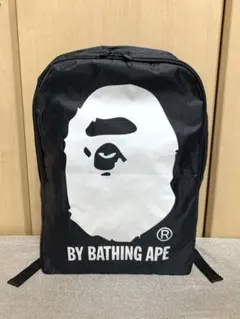 A BATHING APE ナップサック 黒 - メルカリ