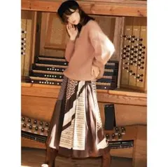 eimy istoire ジオメトリックスカーフアシンメトリースカート