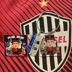 ヴィッセル神戸 マッチデープレイヤーワイヤーキーホルダー 大迫選手