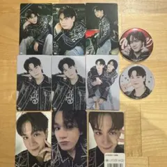 JO1豆原一成　トレカ缶バッジセット