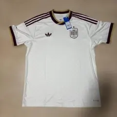 adidas スペイン代表 ユニフォーム ホワイト2XL - メルカリ