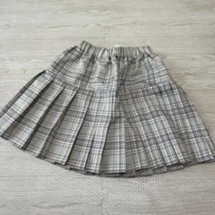 branshes チェック柄 プリーツスカート　140 タグ付き