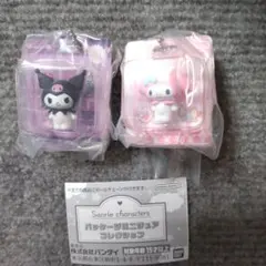 サンリオキャラクターズ　パッケージミニチュアコレクション