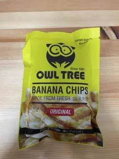 OWL TREE BANANA CHIPS バナナチップス　60g