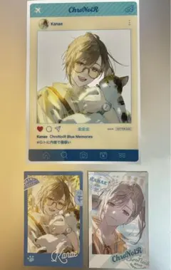 ChroNoiR Blue Memories カード 叶