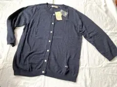 SM2 ネイビー カーディガン　新品 フリー　七分袖