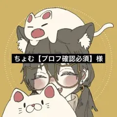 ちょむ【プロフ確認必須】様専用ページ