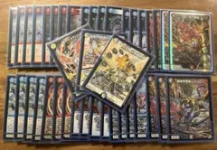 デュエマ 赤青バイケン 赤青カウンター デッキ スリーブ付 - メルカリ