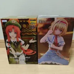 東方Project ぬーどるストッパーフィギュア 美鈴 アリス 2体セット