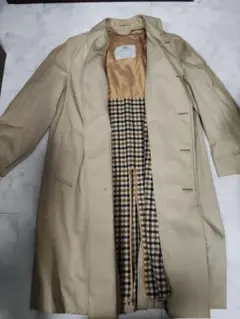 Aquascutum トレンチコート ベージュ メンズ④のサムネイル