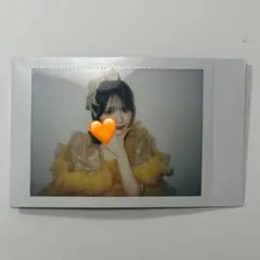 鎮西寿々歌　花柄衣装　チェキ