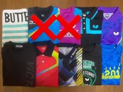 【バラ売りも可】卓球 ユニフォーム ＆ Tシャツ まとめ売り