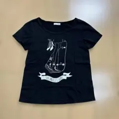 index 半袖 Tシャツ ブラック LOS ANGELES GIRLのサムネイル