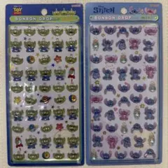 ボンボンドロップシール mini ミニ スティッチ リトルグリーンメン