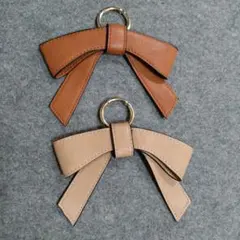 リボンチャーム バッグ用チャーム ハンドメイド用チャーム