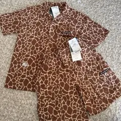 CAMP7 キャンプセブン半袖シャツセットアップ　130