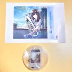 響け！ユーフォニアム ラベル缶 黒江真由 目印チャーム ステッカー