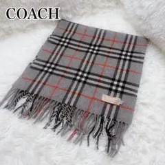 BURBERRY バーバリーズ カシミヤ100% ノバチェック　グレー　マフラー