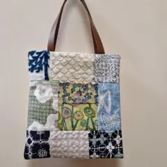 小さめ手作りトートバック(ミナペルホネン)