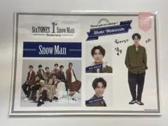 1st Anniversary ステッカーセット Snow Man 渡辺翔太