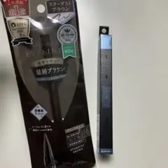 アイライナー星屑ブラウン&メイベリンブロウインクカラーティントフォギーブルー