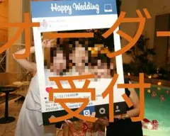 ウェルカムボード結婚式ウェルカムスペース インスタフレーム インスタボード