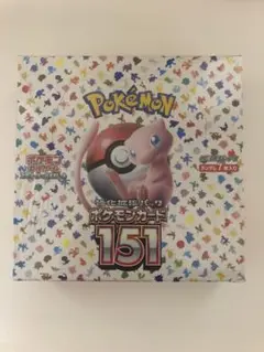 ポケモンカード　151 1ボックス　シュリンク付き　新品未開封