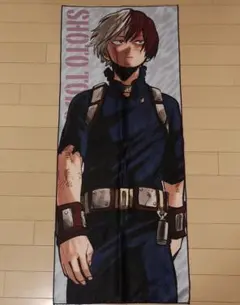 ヒロアカ ジャンプショップ限定 原作絵 大判 タオル 轟焦凍 ロングタオル