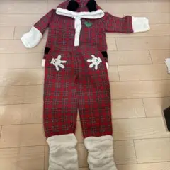 Disney ミッキーサンタクロース風 着ぐるみ 120cm