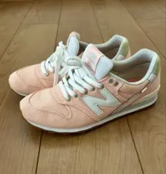 ★美品★New Balance 996 サーモンピンク スニーカー