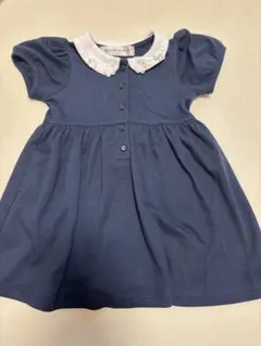 MOO NON NON ネイビー ワンピース 100