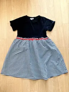 SHOO-LA-RUE ギンガムチェック半袖ワンピース　120㎝のサムネイル