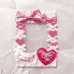 【トレカケース】ラズベリー♥ピンク 硬質ケース 1点 現品のみ