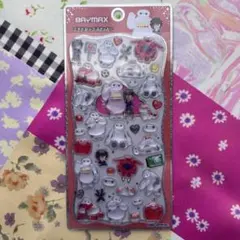 【正規品】プチドロップステッカー ベイマックス ディズニー ぷくぷくシール