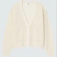 メッシュショートカーディガン　UNIQLO