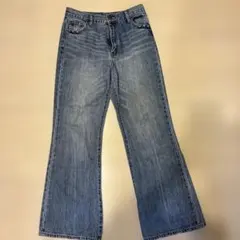 GRL フレアデニムパンツ Lサイズ